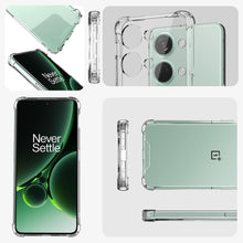 Load image into Gallery viewer, OnePlus Nord 3 Anti-Shock Proof Back Cover Case | TPU+PC - Bumper Clear