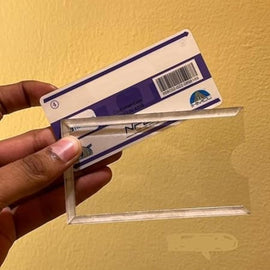 Fast TAG Holder Windshield Glass Protector with double side Tape (Pack of 2 Pcs)