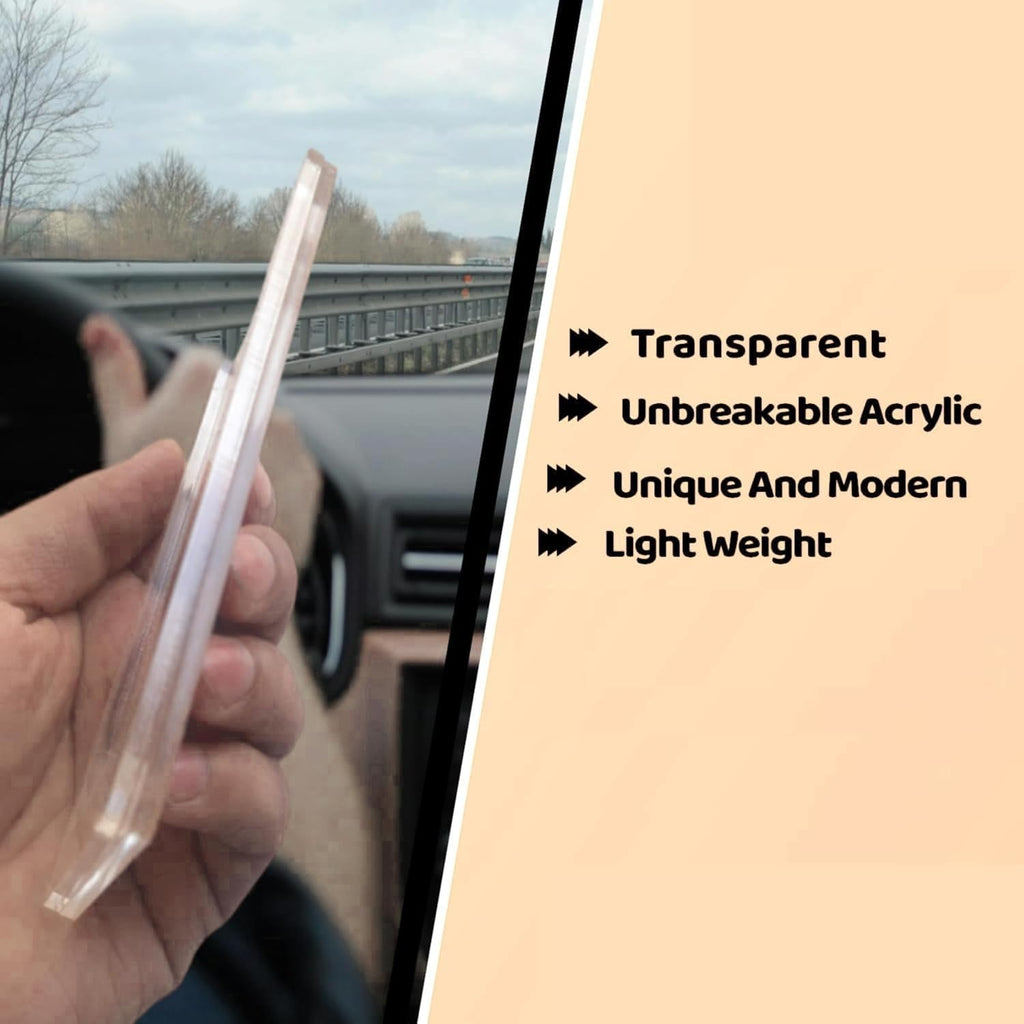 Fast TAG Holder Windshield Glass Protector with double side Tape (Pack of 2 Pcs)